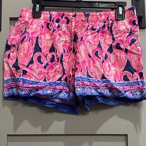 Lilly Pulitzer Flamingo Shorts